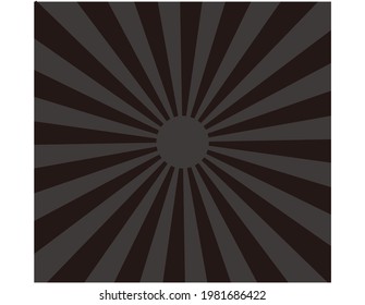 Strahlungshintergrund.  Vektorgrafik.