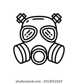 Radiation Exposure icon in vector. Illustration