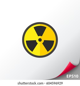 Radiation Flat Icon