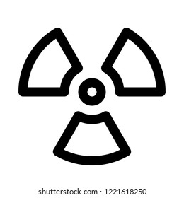 Radiation hazard symbol
