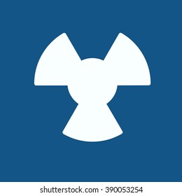 The radiation icon.