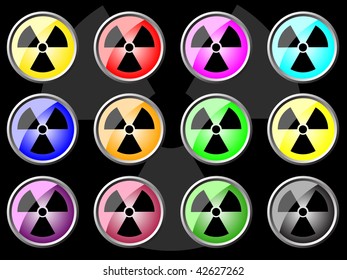 Radiation icon