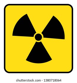 Radiation Icon drawing by Illustration