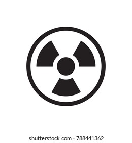 radiation icon illustration isolated vector sign symbol