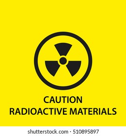 Radiation Icon. Symbol In Vector Graphic Style