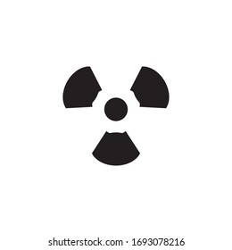 Radiation icon Vector Design Illustration template