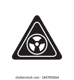 Radiation Icon Vector Illustration Design