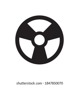 Radiation Icon Vector Illustration Design