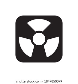 Radiation Icon Vector Illustration Design