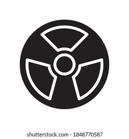 Radiation Icon Vector Illustration Design