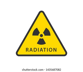 Radiation Icon Radiation Symbol Grungy Worn Stock Vector (Royalty Free ...