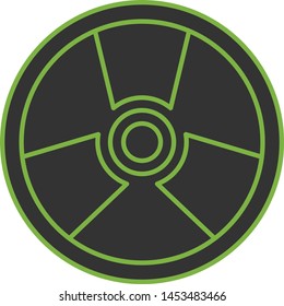 Radiation icon for your project
