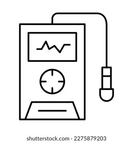 Icono de radiación, nuclear, radioactivo, peligro de descarga