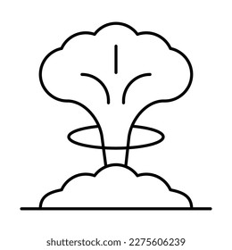 Icono de radiación, radiactividad, nuclear, uranio para descargar