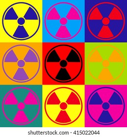 Radiation Round sign