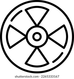 Vektorsymbol-Design der Signallinie