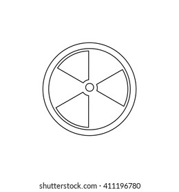 radiation symbol