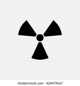 Radiation symbol.