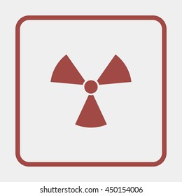 Radiation symbol.