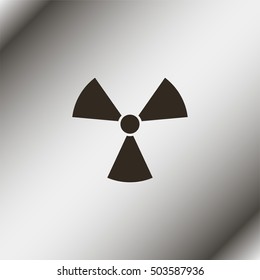 Radiation symbol.