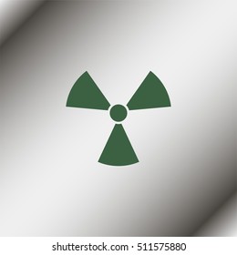 Radiation symbol.