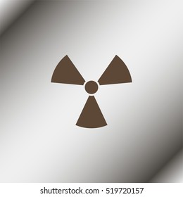 Radiation symbol.