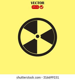 radiation symbol Icon