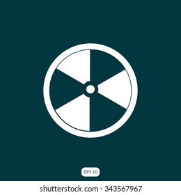radiation symbol Icon