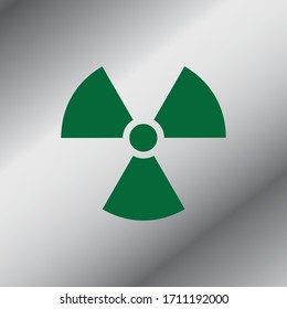 Radiation Symbol. Vector, Hazard symbol