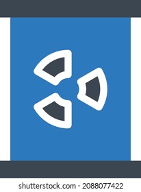 ilustración radiológica vectorial en un fondo transparente. Símbolos de calidad premium. Icono vector glifos para concepto y diseño gráfico.