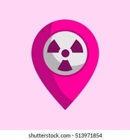 radiation zone icon