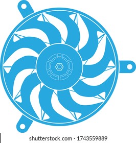 Radiator Cooling Fan Electric Auto Part