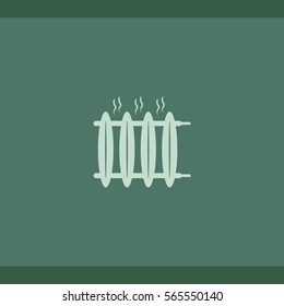 Radiator heater icon