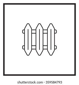 Radiator icon