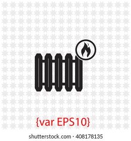 Radiator icon.