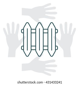Radiator icon