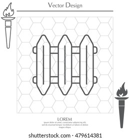 Radiator icon