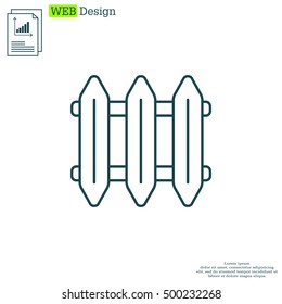 Radiator icon