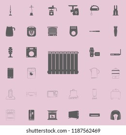 radiator icon. Electro icons universal set for web and mobile