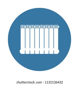radiator icon. Element of Electro icons for mobile concept and web apps. Badge style radiator icon can be used for web and mobile apps