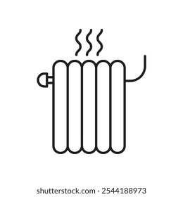 Radiator icon. isolated vector icon.