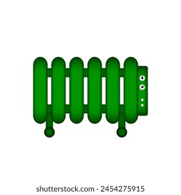 Radiator icon on white background. Vector illustration.