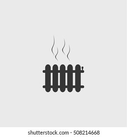 radiator icon, vector design