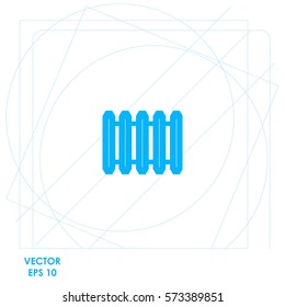 Radiator  icon. Vector design.
