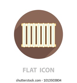 Radiator icon. vector illustration