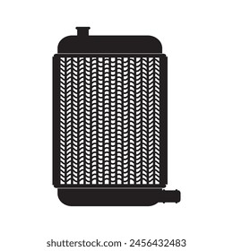 Radiator icon vector illustration symbol design