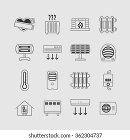 Radiator pictogram