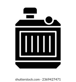 Radiator Vector Glyph Icon For Personal And Commercial Use.
