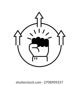 Ícone radical com fundo branco vetor ilustração stock