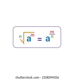 Radical To Rational Exponent Chart